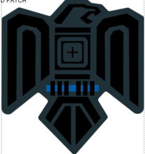 5.11 Patch Naszywka Blue Thunder Bird 92243