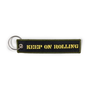 5.11 Naszywka do kluczy Keep On Rolling Keychain Black 50807