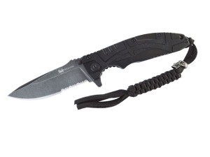Prezioso Nóż taktyczny Ferus Black/Stonewash